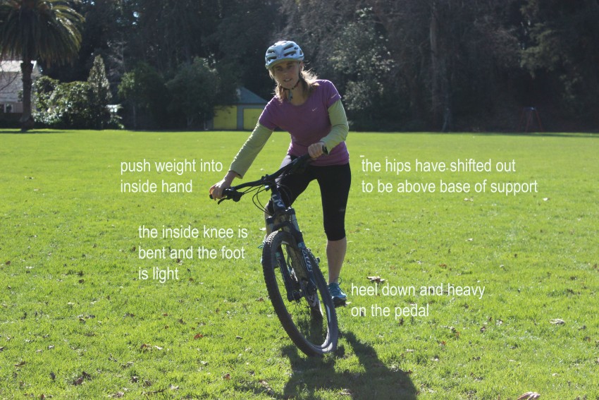 how lean bike cornering goRide