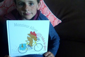 Monsieur Albert. Bike books for kids. goRide