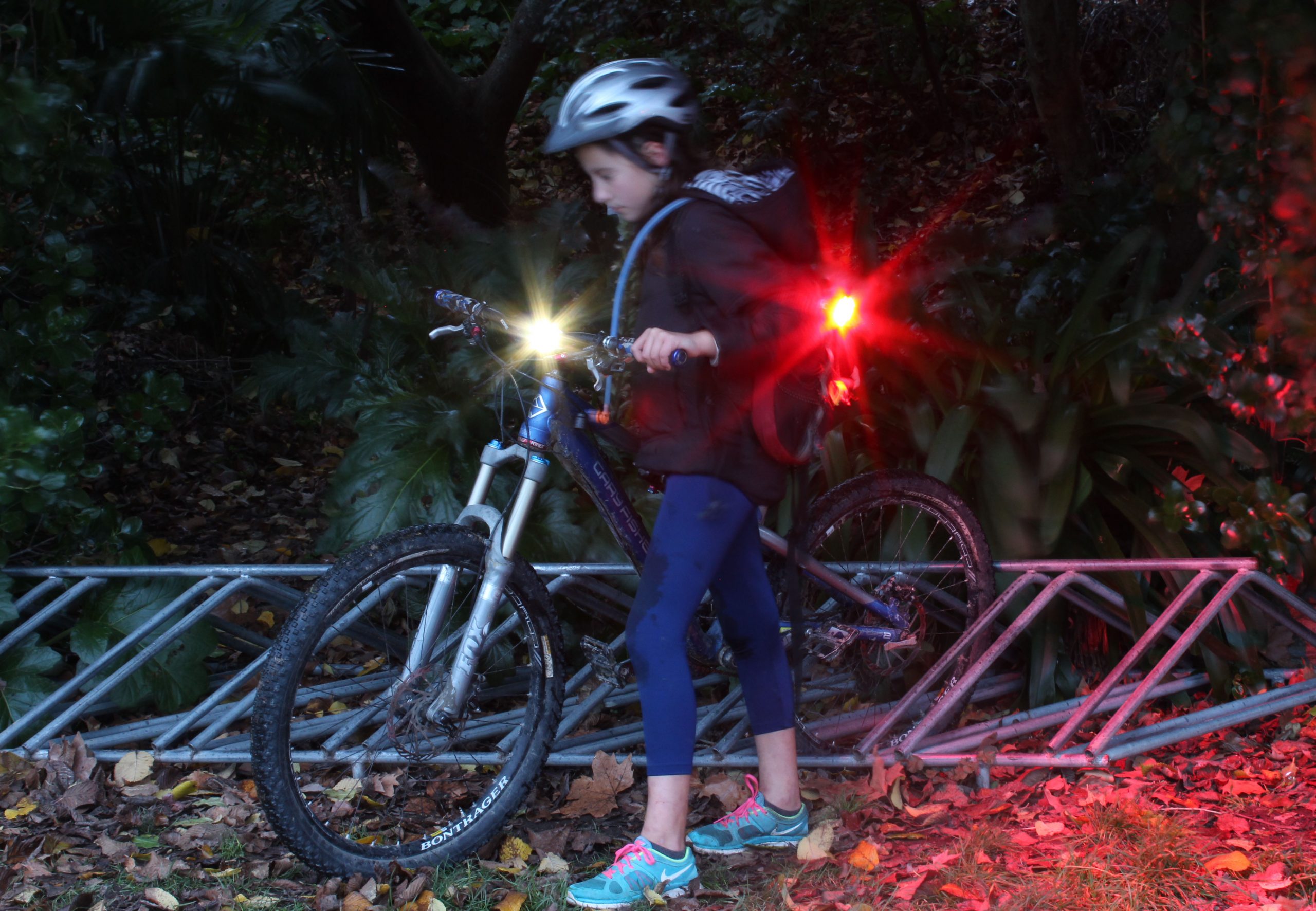 The Right Bike Lights for Town Riding