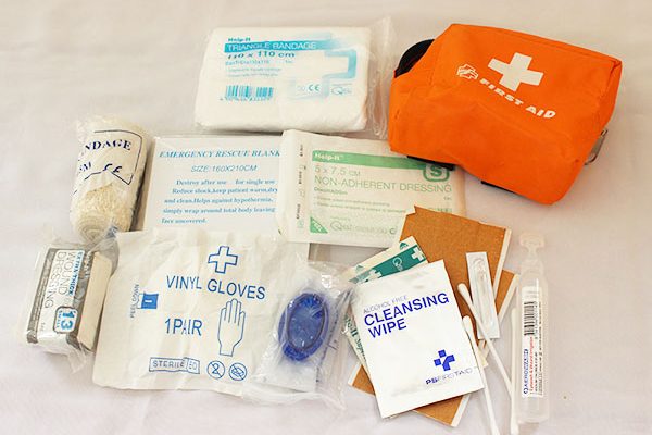 Compact First Aid Kit for Bikers