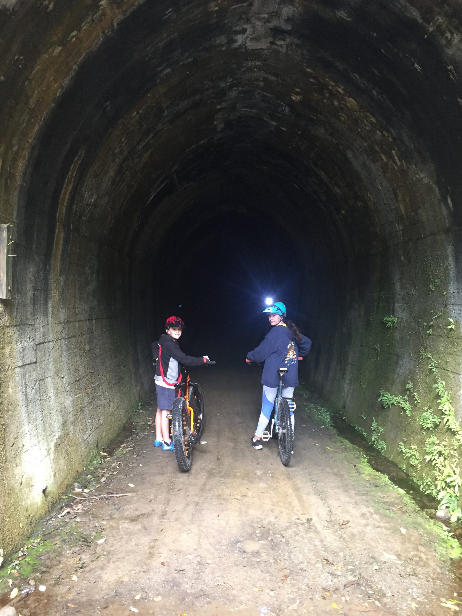 Spooners Tunnel with Kids