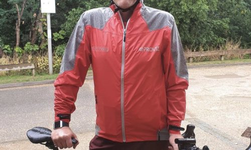 mens visibility bike jacket