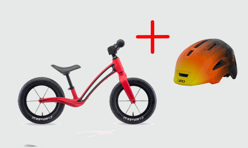 Hornit Balance Bike & Toddler Helmet Combo